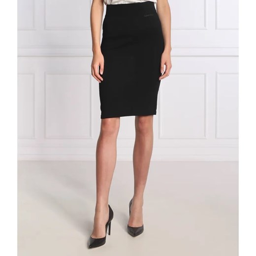 Calvin Klein Wełniana spódnica ze sklepu Gomez Fashion Store w kategorii Spódnice - zdjęcie 184944490