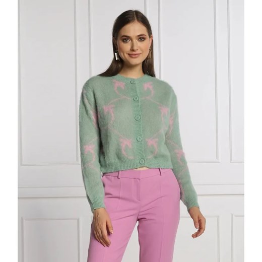 Pinko Kardigan LAVANT 2 | Cropped Fit | z dodatkiem wełny ze sklepu Gomez Fashion Store w kategorii Swetry damskie - zdjęcie 184944641
