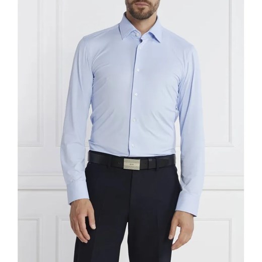 BOSS BLACK Koszula P-HANK-kent-C1-222 | Slim Fit ze sklepu Gomez Fashion Store w kategorii Koszule męskie - zdjęcie 184944782