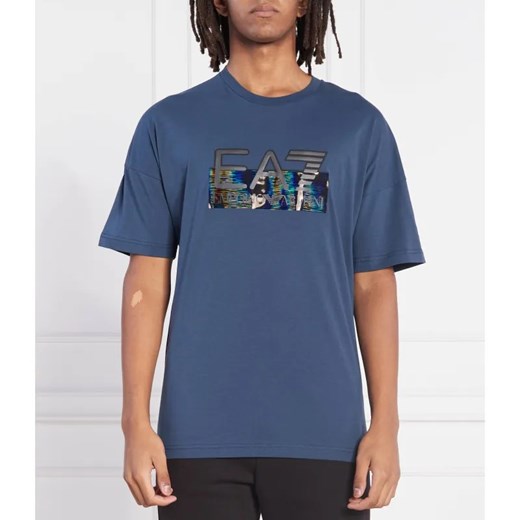 EA7 T-shirt | Regular Fit ze sklepu Gomez Fashion Store w kategorii T-shirty męskie - zdjęcie 184944800
