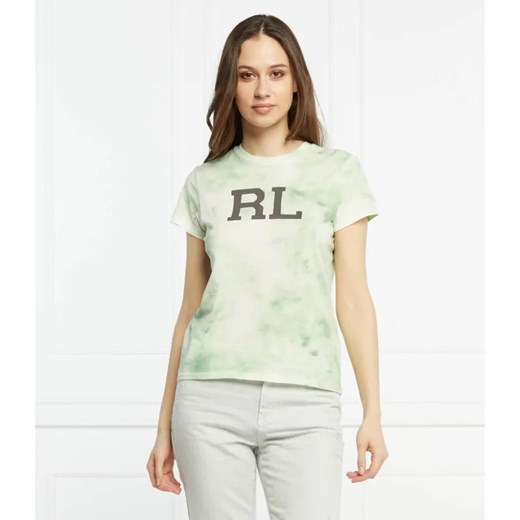 POLO RALPH LAUREN T-shirt | Regular Fit ze sklepu Gomez Fashion Store w kategorii Bluzki damskie - zdjęcie 184944823
