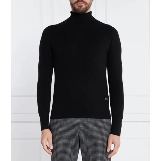 Karl Lagerfeld Wełniany golf | Slim Fit | z dodatkiem kaszmiru ze sklepu Gomez Fashion Store w kategorii Swetry męskie - zdjęcie 184944914