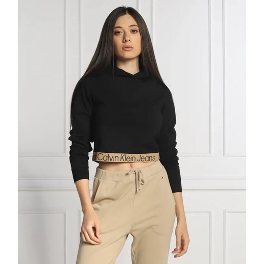 Calvin Klein Jeans Bluza | Cropped Fit ze sklepu Gomez Fashion Store w kategorii Bluzy damskie - zdjęcie 184944943