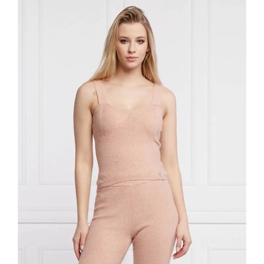 GUESS Top SERENA | Slim Fit ze sklepu Gomez Fashion Store w kategorii Bluzki damskie - zdjęcie 184944983