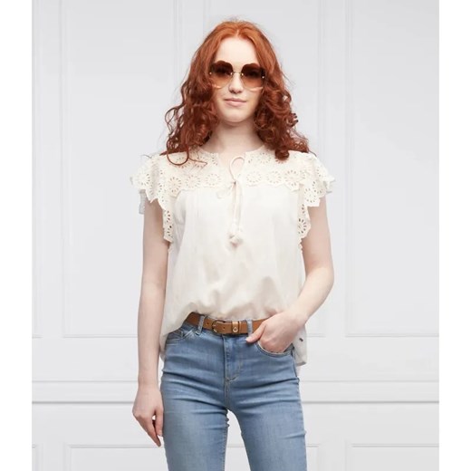 Pepe Jeans London Bluzka | Regular Fit ze sklepu Gomez Fashion Store w kategorii Bluzki damskie - zdjęcie 184945053