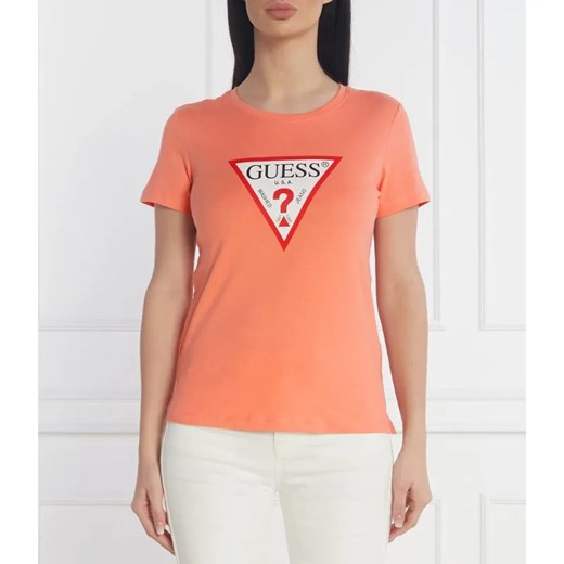 GUESS T-shirt | Regular Fit ze sklepu Gomez Fashion Store w kategorii Bluzki damskie - zdjęcie 184945304