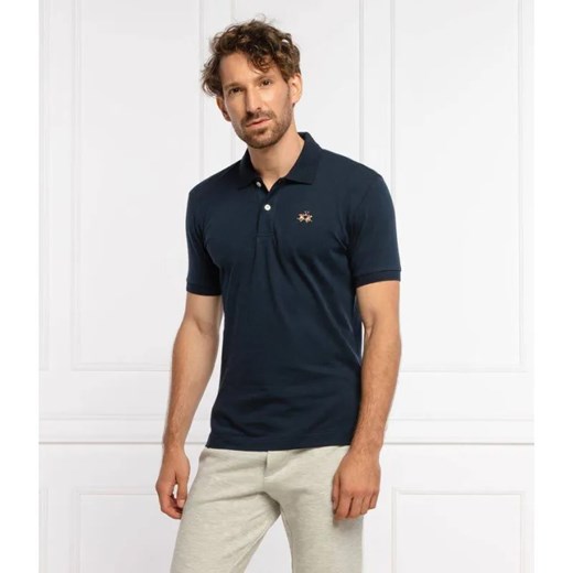 La Martina Polo Eduardo | Slim Fit | pique ze sklepu Gomez Fashion Store w kategorii T-shirty męskie - zdjęcie 184945362