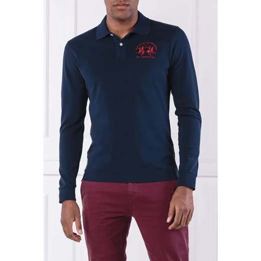 La Martina Polo milo | Regular Fit | stretch pique ze sklepu Gomez Fashion Store w kategorii T-shirty męskie - zdjęcie 184945412