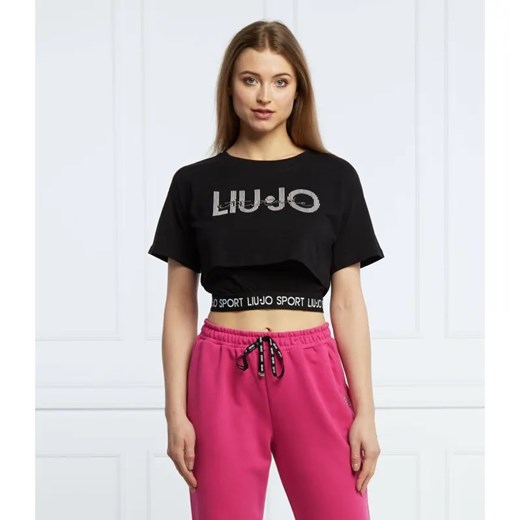 Liu Jo Sport T-shirt | Cropped Fit XL Gomez Fashion Store promocyjna cena