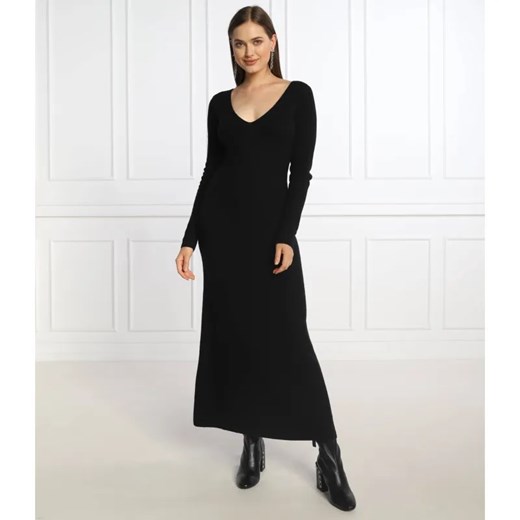 Trussardi Sukienka | z dodatkiem wełny i kaszmiru ze sklepu Gomez Fashion Store w kategorii Sukienki - zdjęcie 184945451