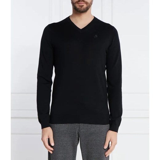 Karl Lagerfeld Wełniany sweter | Regular Fit ze sklepu Gomez Fashion Store w kategorii Swetry męskie - zdjęcie 184945462