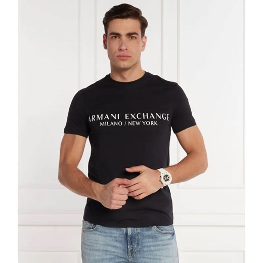 Armani Exchange T-shirt | Slim Fit ze sklepu Gomez Fashion Store w kategorii T-shirty męskie - zdjęcie 184945521