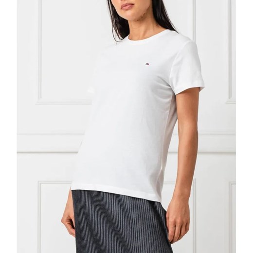Tommy Hilfiger T-shirt heritage | Regular Fit ze sklepu Gomez Fashion Store w kategorii Bluzki damskie - zdjęcie 184945602