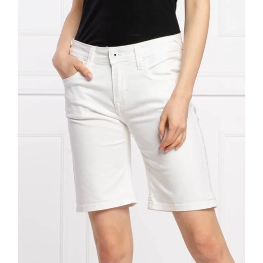 Pepe Jeans London Szorty POPPY | Regular Fit ze sklepu Gomez Fashion Store w kategorii Szorty - zdjęcie 184945633