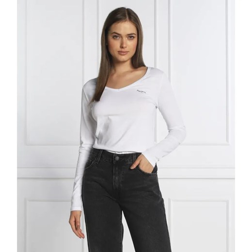 Pepe Jeans London Bluzka CORINE | Regular Fit ze sklepu Gomez Fashion Store w kategorii Bluzki damskie - zdjęcie 184945642