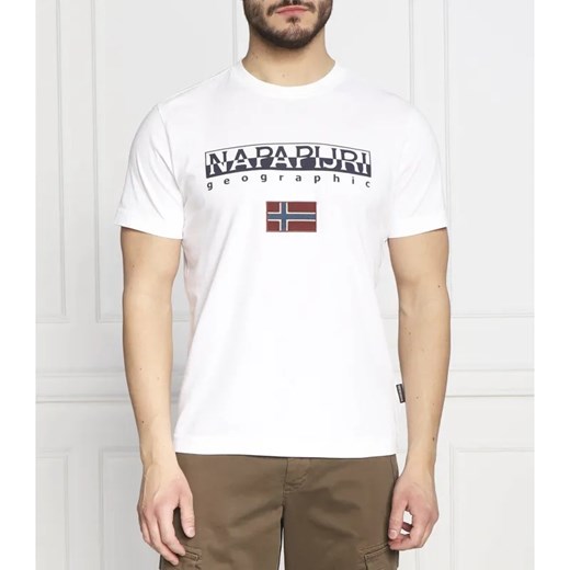Napapijri T-shirt s-ayas | Regular Fit Napapijri S okazyjna cena Gomez Fashion Store