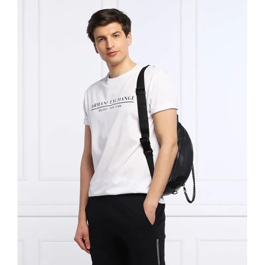 Armani Exchange T-shirt | Regular Fit ze sklepu Gomez Fashion Store w kategorii T-shirty męskie - zdjęcie 184945681