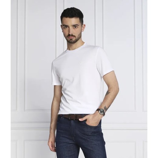 GUESS T-shirt TEKY | Slim Fit | stretch ze sklepu Gomez Fashion Store w kategorii T-shirty męskie - zdjęcie 184945710