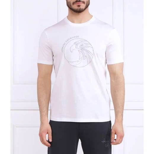 Armani Exchange T-shirt | Regular Fit ze sklepu Gomez Fashion Store w kategorii T-shirty męskie - zdjęcie 184945772