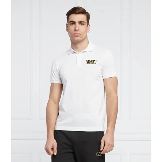 EA7 Polo | Regular Fit ze sklepu Gomez Fashion Store w kategorii T-shirty męskie - zdjęcie 184945883