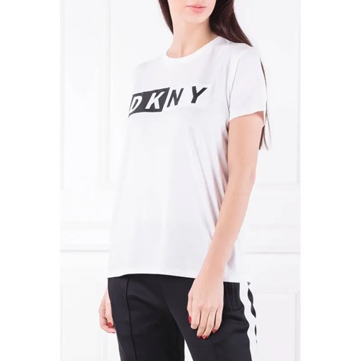 DKNY Sport T-shirt | Regular Fit ze sklepu Gomez Fashion Store w kategorii Bluzki damskie - zdjęcie 184945983