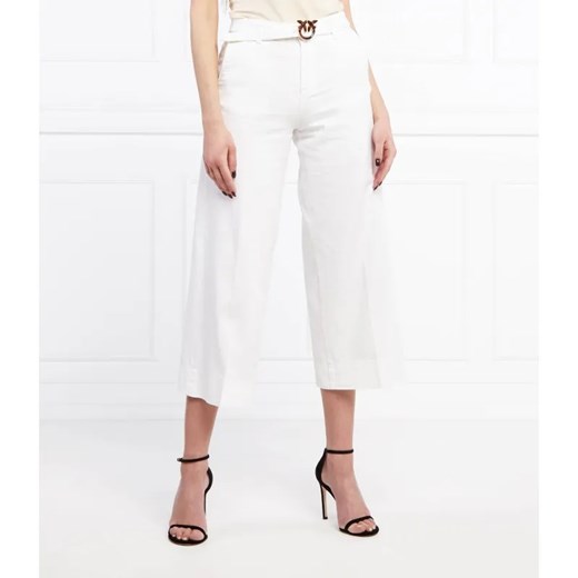 Pinko Spodnie z paskiem PEGGY 9 | Tapered ze sklepu Gomez Fashion Store w kategorii Jeansy damskie - zdjęcie 184946062