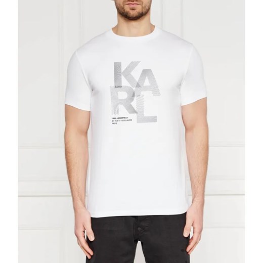 Karl Lagerfeld T-shirt | Regular Fit ze sklepu Gomez Fashion Store w kategorii T-shirty męskie - zdjęcie 184946071
