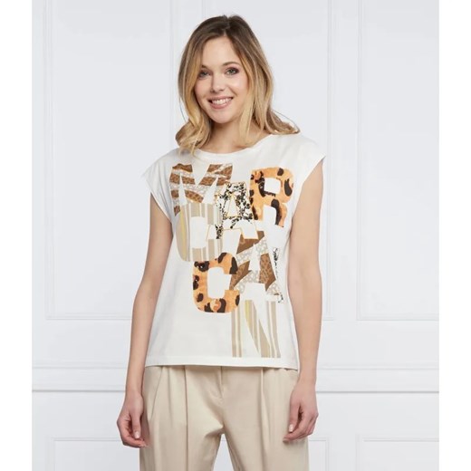 Marc Cain T-shirt | Regular Fit ze sklepu Gomez Fashion Store w kategorii Bluzki damskie - zdjęcie 184946140