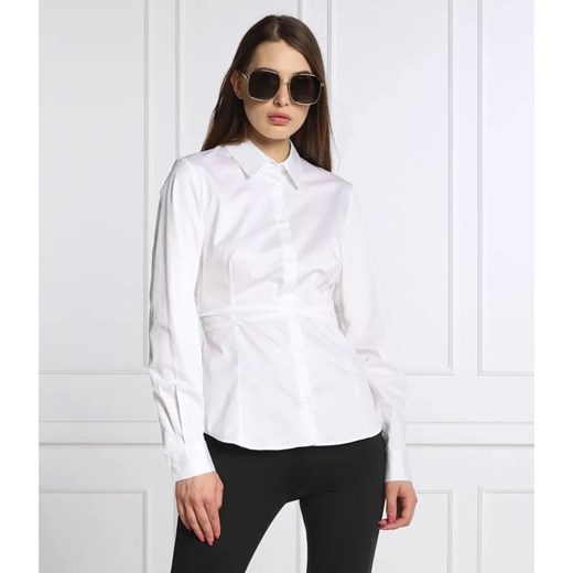 Trussardi Koszula POPELINE | Regular Fit ze sklepu Gomez Fashion Store w kategorii Koszule damskie - zdjęcie 184946180