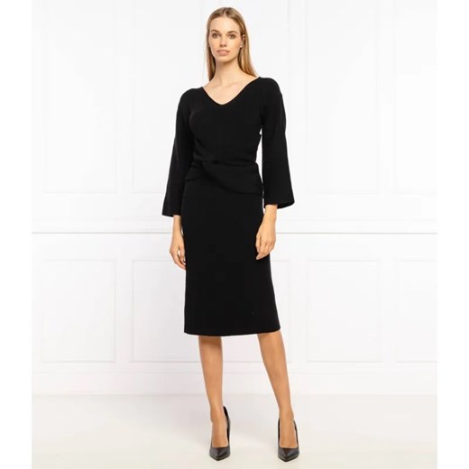 Emporio Armani Wełniana sukienka ze sklepu Gomez Fashion Store w kategorii Sukienki - zdjęcie 184946991
