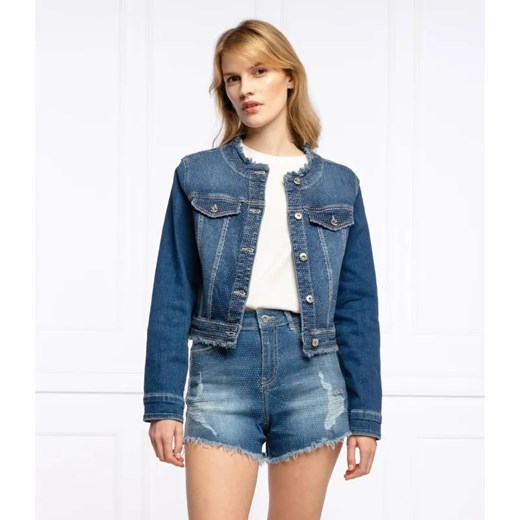 Twinset Actitude Kurtka jeansowa | Slim Fit | denim ze sklepu Gomez Fashion Store w kategorii Kurtki damskie - zdjęcie 184947010