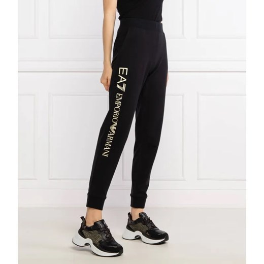 EA7 Spodnie dresowe | Regular Fit ze sklepu Gomez Fashion Store w kategorii Spodnie damskie - zdjęcie 184947051