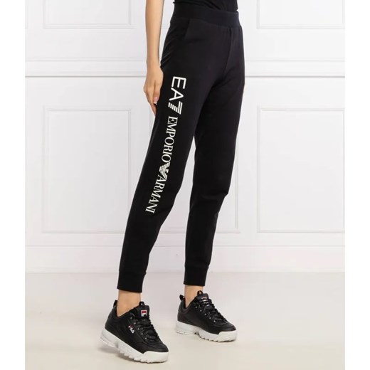 EA7 Spodnie dresowe | Regular Fit ze sklepu Gomez Fashion Store w kategorii Spodnie damskie - zdjęcie 184947053