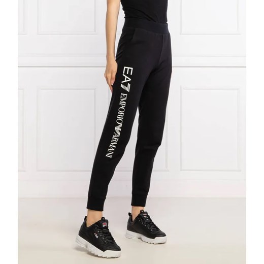 EA7 Spodnie dresowe | Regular Fit ze sklepu Gomez Fashion Store w kategorii Spodnie damskie - zdjęcie 184947054