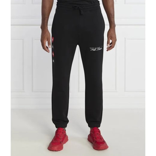 HUGO Spodnie dresowe Duttocks | Regular Fit ze sklepu Gomez Fashion Store w kategorii Spodnie męskie - zdjęcie 184947254