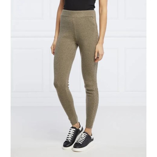 GUESS Legginsy Sweater | Slim Fit | z dodatkiem wełny ze sklepu Gomez Fashion Store w kategorii Spodnie damskie - zdjęcie 184947282