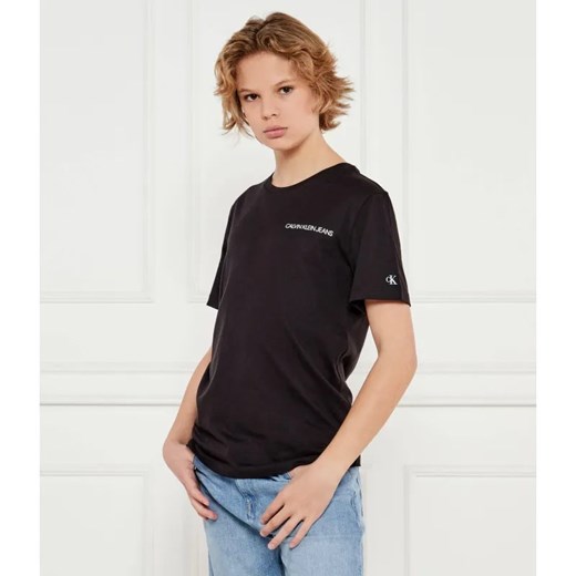 Calvin Klein Jeans T-shirt | Regular Fit ze sklepu Gomez Fashion Store w kategorii T-shirty chłopięce - zdjęcie 184947283