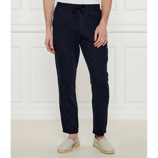 Guess Underwear  Lniane spodnie FLUID | Regular Fit ze sklepu Gomez Fashion Store w kategorii Spodnie męskie - zdjęcie 184947302