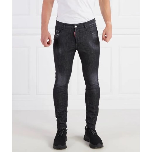 Dsquared2 Jeansy Skater Jean | Tapered fit Dsquared2 46 okazyjna cena Gomez Fashion Store