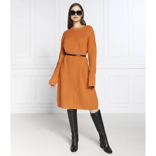 Silvian Heach Sukienka GIUKI | z dodatkiem wełny ze sklepu Gomez Fashion Store w kategorii Sukienki - zdjęcie 184947343
