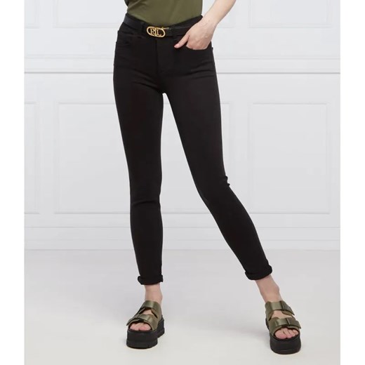 Liu Jo Spodnie | Slim Fit | high rise ze sklepu Gomez Fashion Store w kategorii Spodnie damskie - zdjęcie 184947450