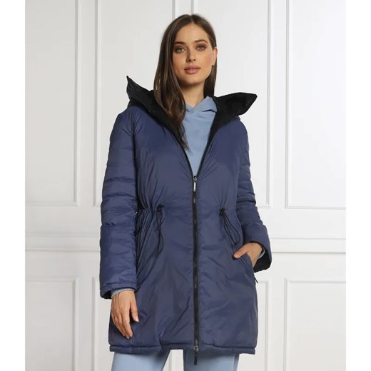 Emporio Armani Dwustronna kurtka CAPPOTTO | Longline Fit ze sklepu Gomez Fashion Store w kategorii Kurtki damskie - zdjęcie 184947553