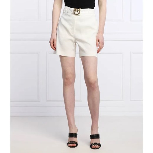 Pinko Lniane szorty SULMONA | Regular Fit ze sklepu Gomez Fashion Store w kategorii Szorty - zdjęcie 184947644