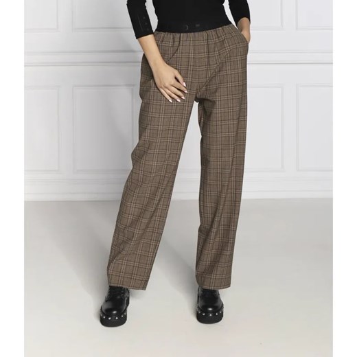 Pinko Spodnie PADMA | Regular Fit | z dodatkiem wełny Pinko 42 Gomez Fashion Store promocyjna cena