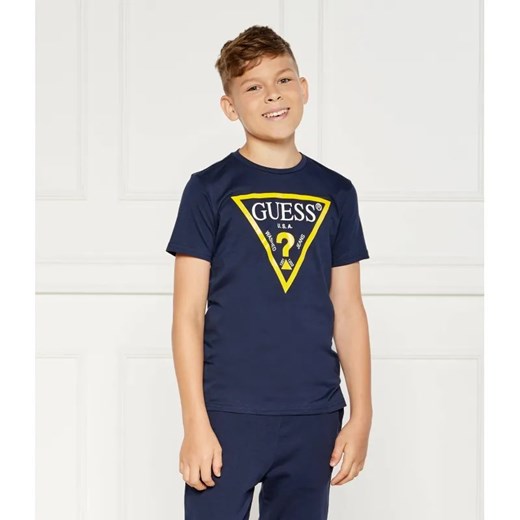 Guess T-shirt | Regular Fit ze sklepu Gomez Fashion Store w kategorii T-shirty chłopięce - zdjęcie 184947721