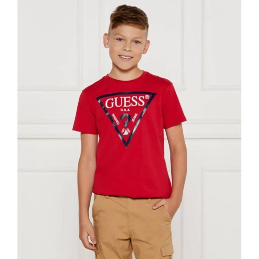 Guess T-shirt | Regular Fit ze sklepu Gomez Fashion Store w kategorii T-shirty chłopięce - zdjęcie 184947764