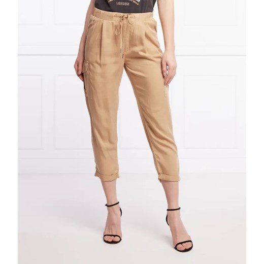 Pepe Jeans London Spodnie cargo JYNX | Relaxed fit | high waist ze sklepu Gomez Fashion Store w kategorii Spodnie damskie - zdjęcie 184947864