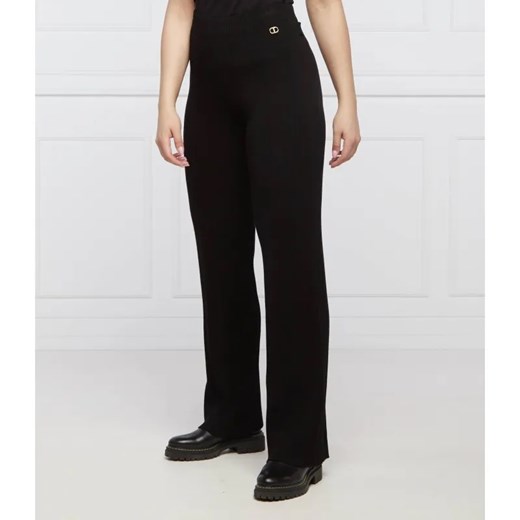 TWINSET Spodnie | Regular Fit | high waist ze sklepu Gomez Fashion Store w kategorii Spodnie damskie - zdjęcie 184947960