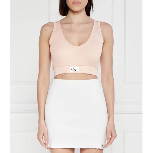 Calvin Klein Jeans Top | Cropped Fit ze sklepu Gomez Fashion Store w kategorii Bluzki damskie - zdjęcie 184947972