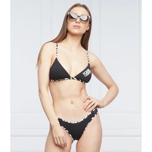 Karl Lagerfeld Góra od bikini Zebra ze sklepu Gomez Fashion Store w kategorii Stroje kąpielowe - zdjęcie 184947990